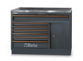 Fixed Module with 7 Drawers and Storage Compartment for Workbench - BetaC45PRO C45PRO M7A/X