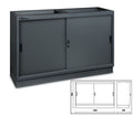 Fixed Module with 2 Doors and Adjustable Shelf for Workshop - BetaC45PRO C45PRO MAL