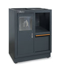 Fixed Service Module with Waste Bin and Paper Roll Compartment for Workshop - BetaC45PRO C45PRO MS