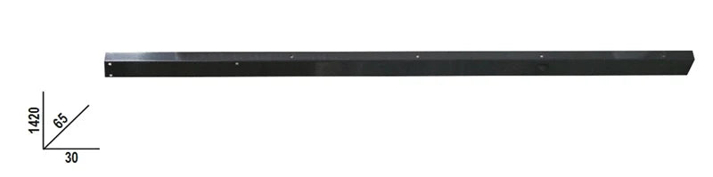Wide Side Wall Brackets 1420x65mm for Workshop - BetaC45PRO C45PRO SL