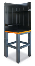 Self-Supporting Complete Corner Worktop, 700x700mm, with Tool Wall Systems and Fixing Shelves - BetaRSC55 C55AC-O