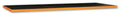 2m Worktop with Shockproof PVC Coating, 2050x700mm, for Workbench - BetaRSC55 C55BO PT/2