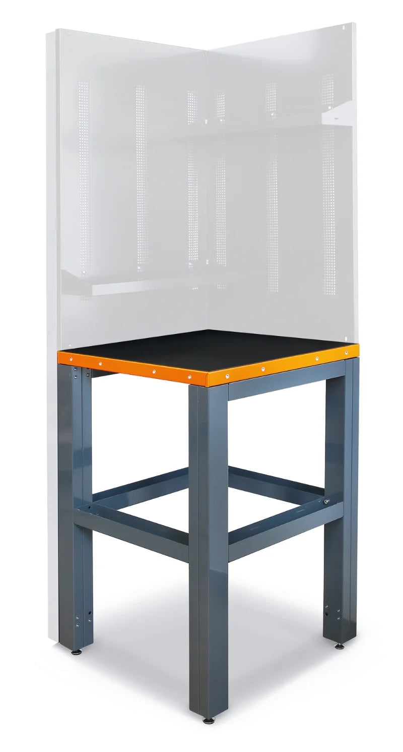 Corner Worktop, 700x700mm, PVC Coated, Hydrocarbon Resistant - BetaRSC55 C55KAI-G