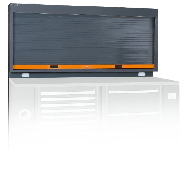 TOOL WALL SYSTEM 2M WORKBENCH BETA C55PSE-G LOCKABLE SHUTTER PERFORATED PANEL 50-HOOK KIT