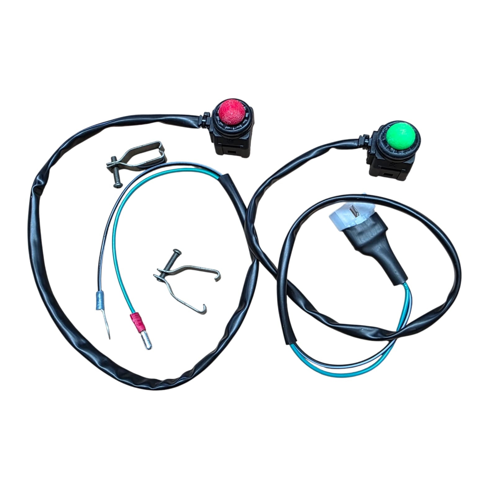 SMX Start / Kill TWIN SWITCH - NEW BIG BUTTON Switch Kit for KTM / Husqvarna / GASGAS 2004>2024