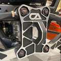 POLARIS PRO R TURBO R PULL PLATE CA TECH CA-131-BL