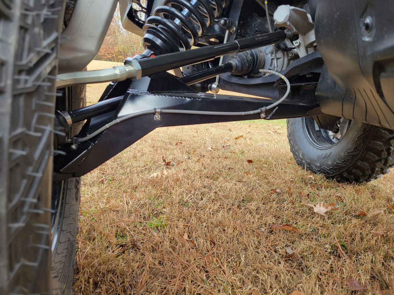 CANAM MAVERICK R HIGH CLEARANCE BOXED LOWER ARMS CA TECH USA CA-156-UB-BL