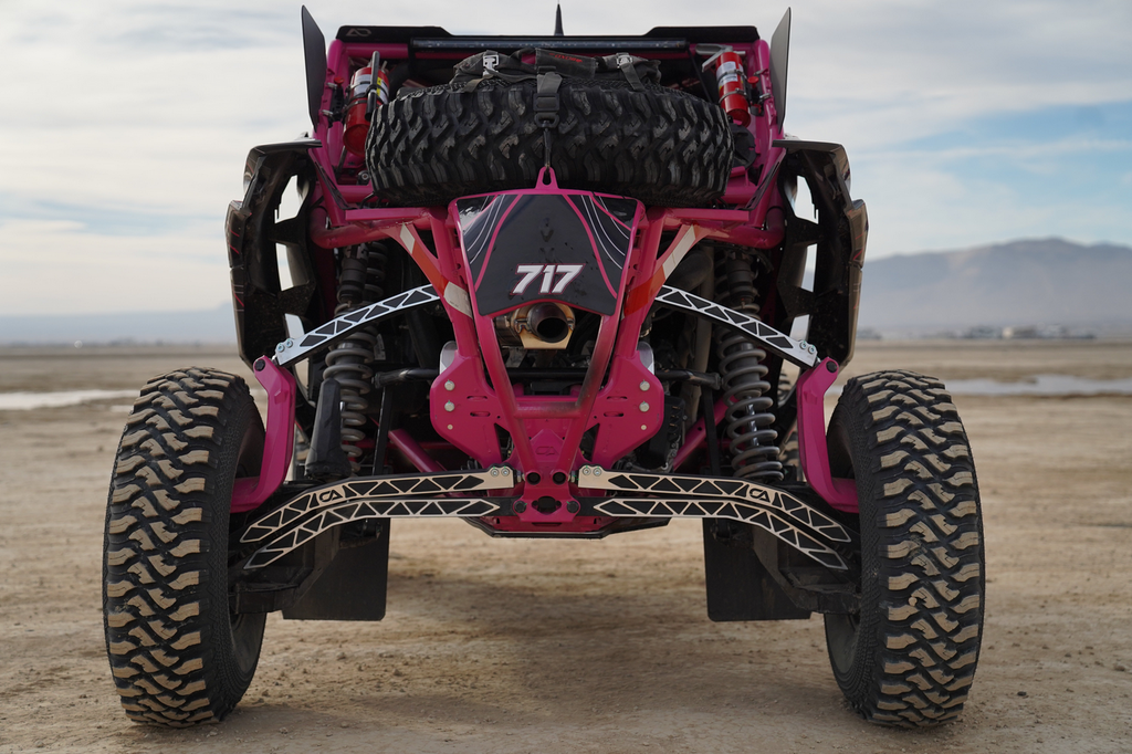 CANAM MAVERICK R 2 SEAT HIGH CLEARANCE RADIUS RODS CA TECH USA CA-157-BL-RM