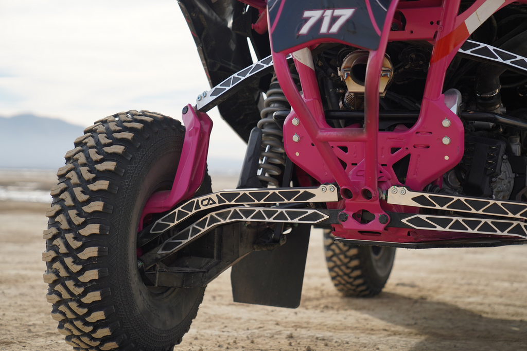 CANAM MAVERICK R 2 SEAT HIGH CLEARANCE RADIUS RODS CA TECH USA CA-157-BL-RM