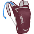 CAMELBAK WOMEN'S HYDROBAK LIGHT HYDRATION PACK 2.5L WITH 1.5L RESERVOIR 2021: BURGUNDY/SILVER CBHYDTLW50