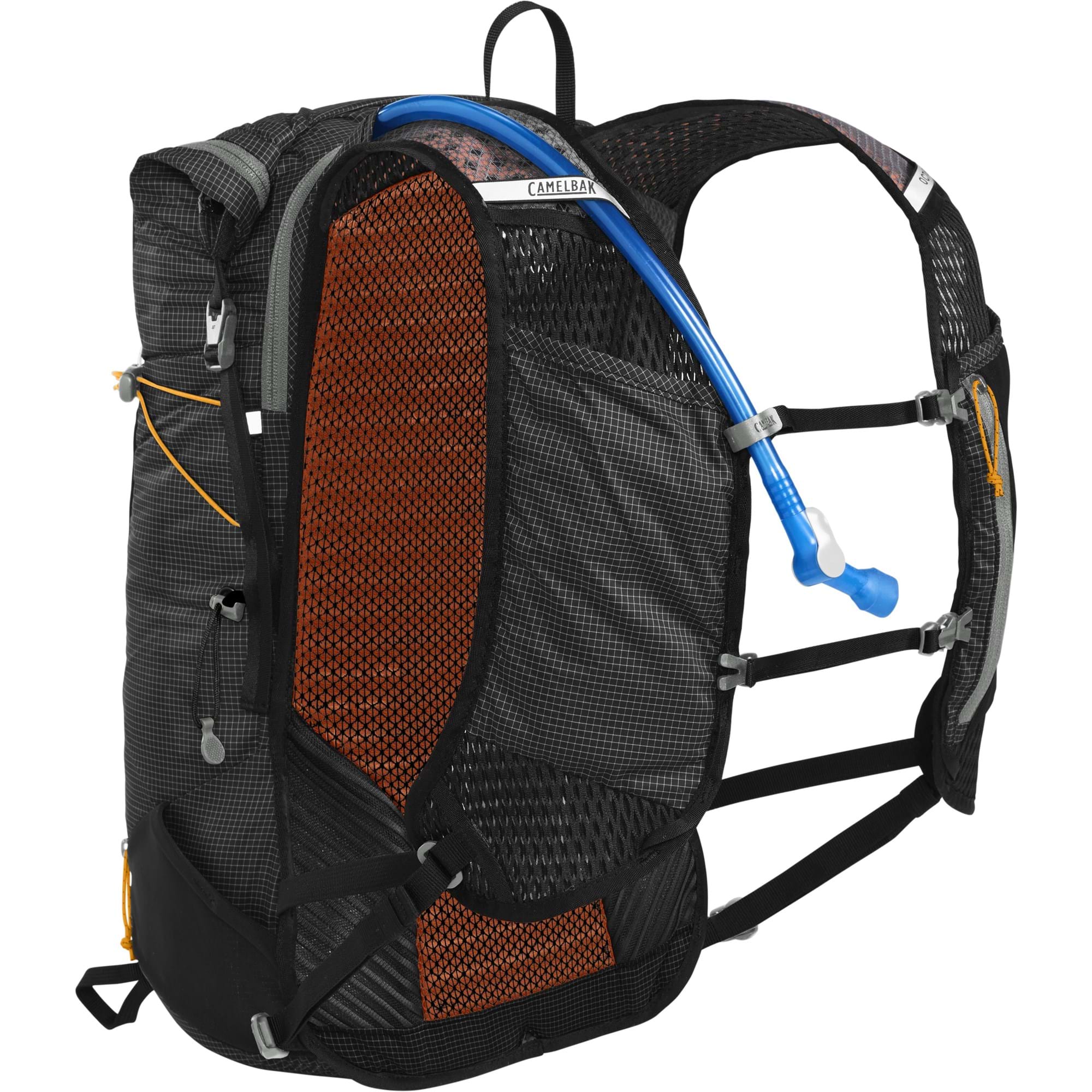 CAMELBAK OCTANE 16 FUSION 2L HYDRATION PACK 2023: BLACK/APRICOT 16L CBOCT16