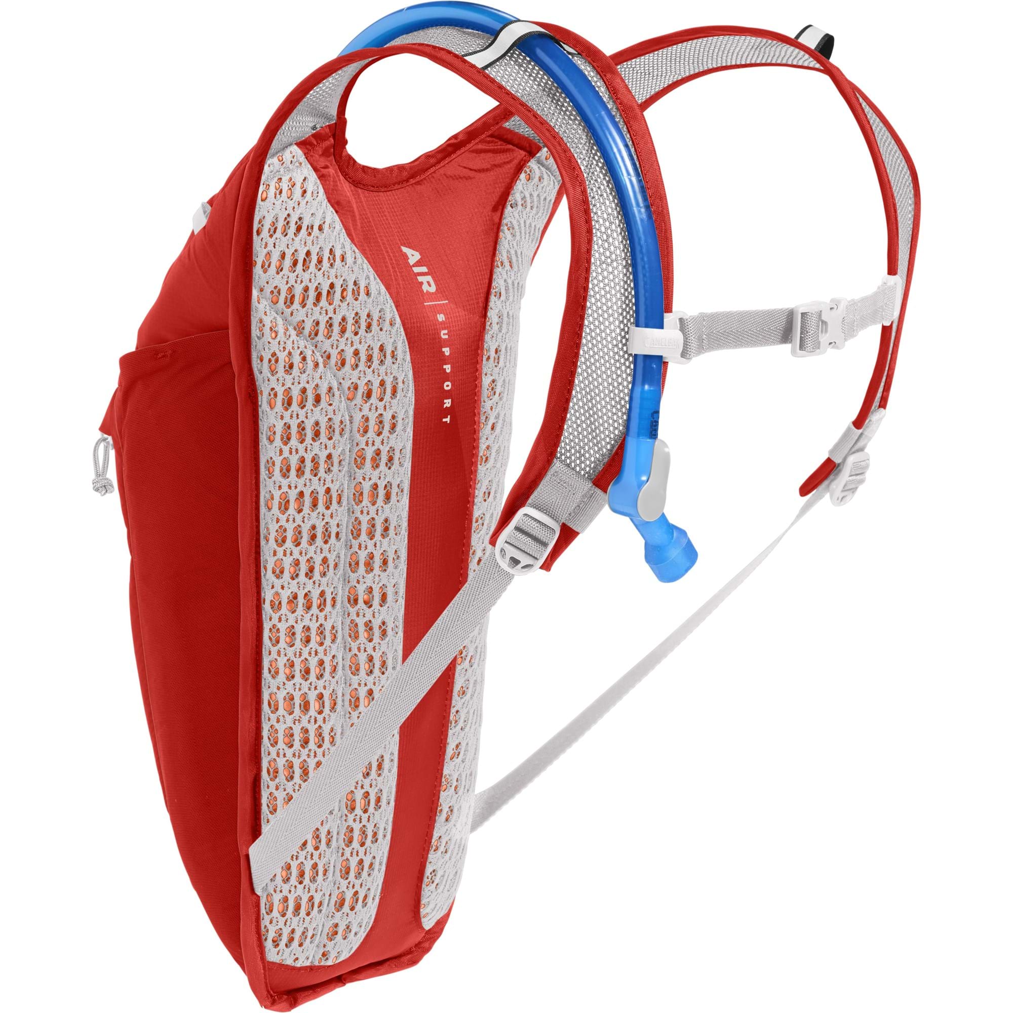 CAMELBAK ROGUE LIGHT HYDRATION PACK 7L WITH 2L RESERVOIR 2023: RED/BLACK 7L CBROGLT70