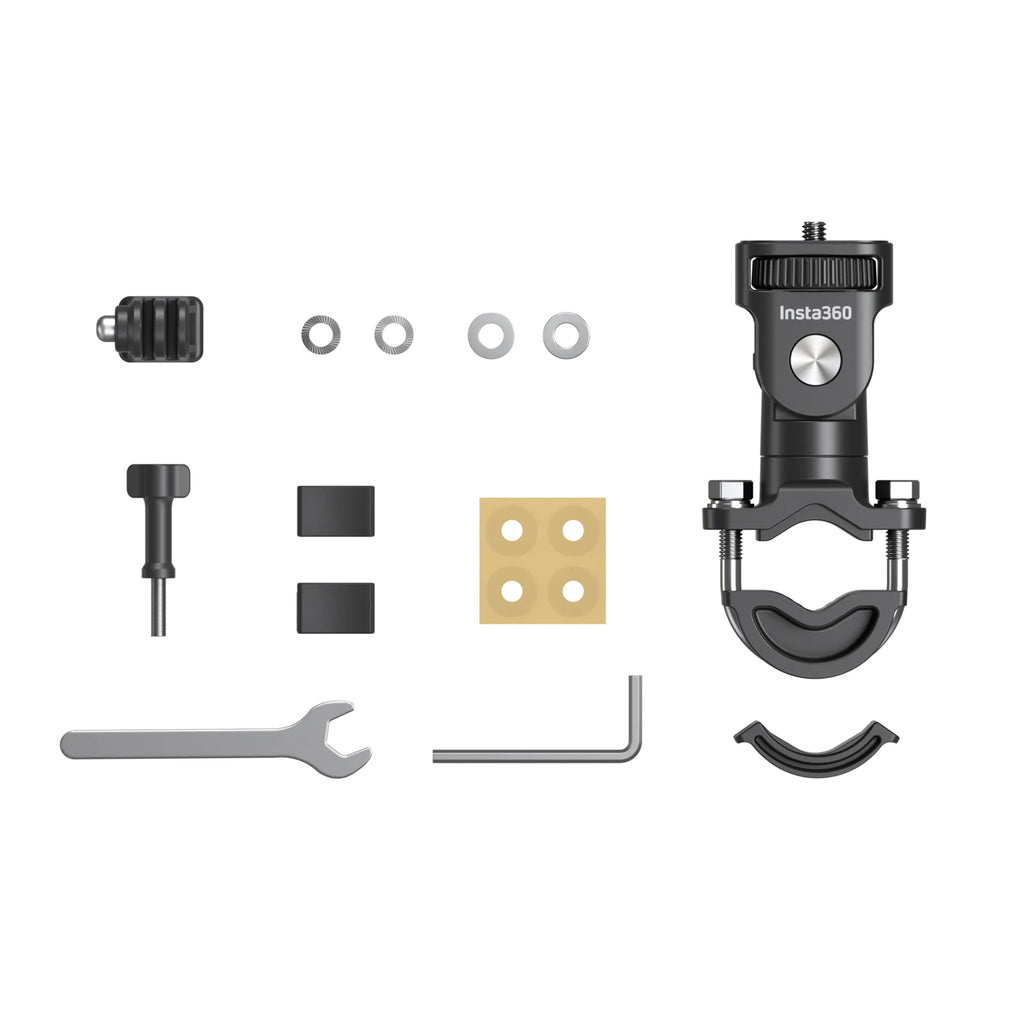 INSTA360 U-BOLT MOTORCYCLE CAMERA MOUNT FOR TUBULAR BARS - CINSAAVZ