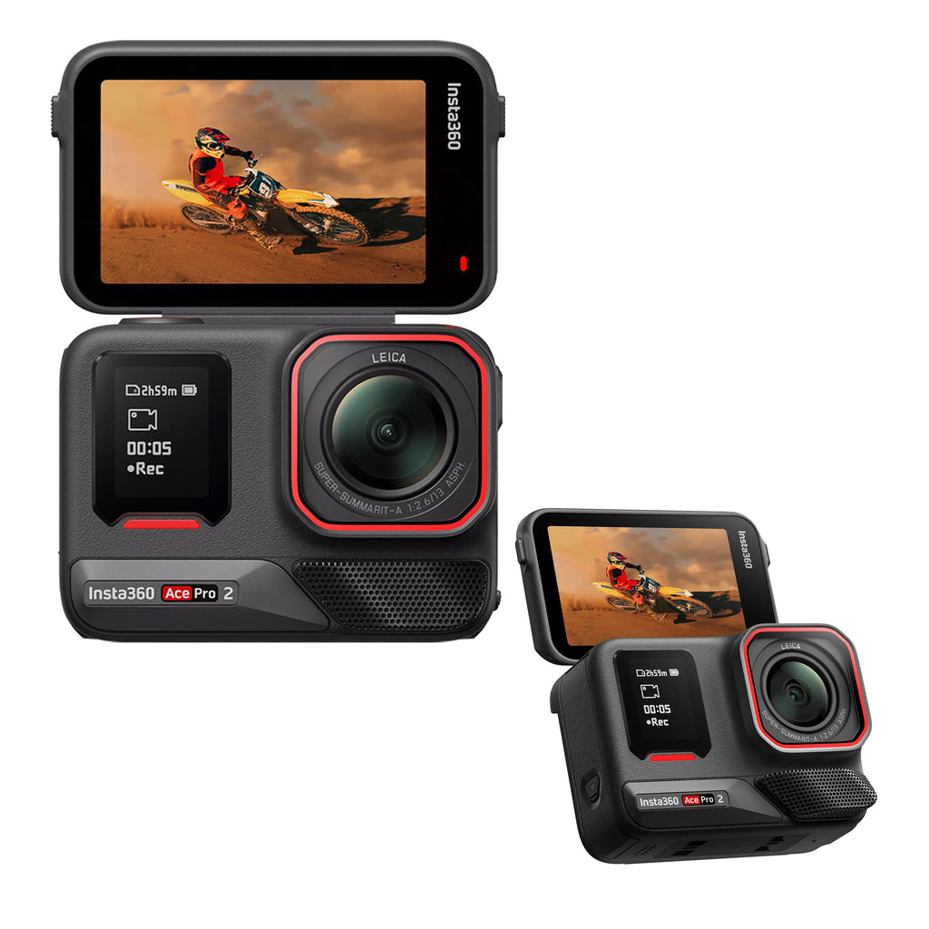 INSTA360 ACE PRO 2 8K MOTORCYCLE ACTION CAMERA BUNDLE - CINSBBGA