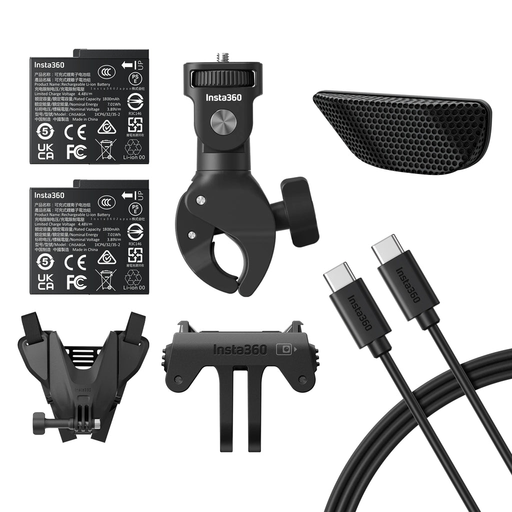 INSTA360 ACE PRO 2 8K MOTORCYCLE ACTION CAMERA BUNDLE - CINSBBGA