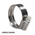 JUBILEE PIPE CLIP 25 - 40mm KALE CLAMP 304 STAINLESS STEEL (PACK OF 10)