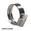 JUBILEE PIPE CLIP 70 - 90mm KALE CLAMP 304 STAINLESS STEEL (PACK OF 10)