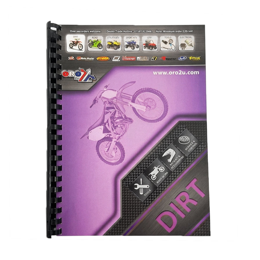 2-WHEEL MX DIRT CATALOGUE SECTIONS A, B, C AND D