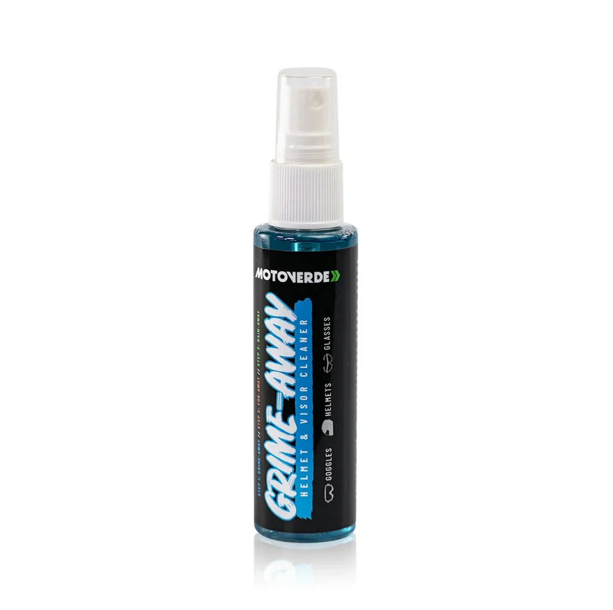 75ml x 12 Motoverde Grime-Away Visor, Lens and Goggle Cleaner Counter Display Pack