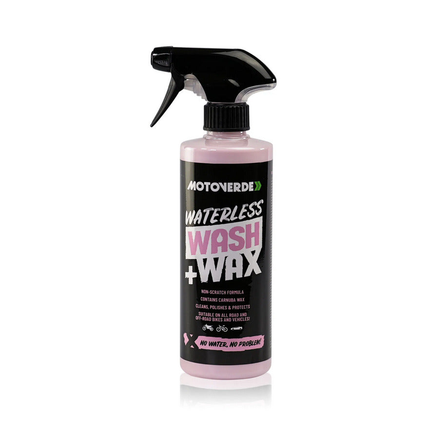 500ml Motoverde Vehicle Waterless Wash + Wax Spray