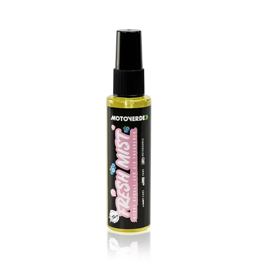 75ml x 12 Motoverde Bubblegum Berry Fresh Mist Super Concentrated Air Freshener Counter Display Pack