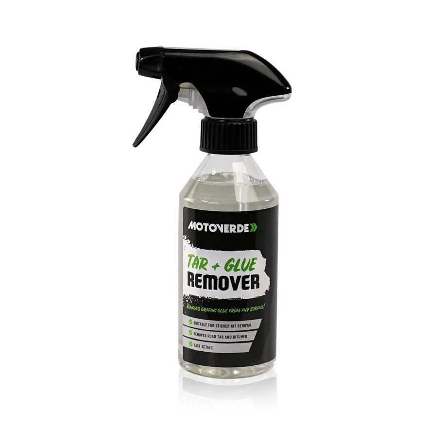 250ml Motoverde Road Tar + Glue Adhesive Remover Spray
