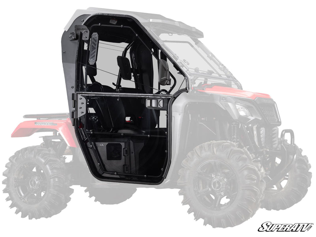 HONDA PIONEER 500 520 CAB ENCLOSURE DOORS, SUPER ATV DOOR-H-PIO500-002-72