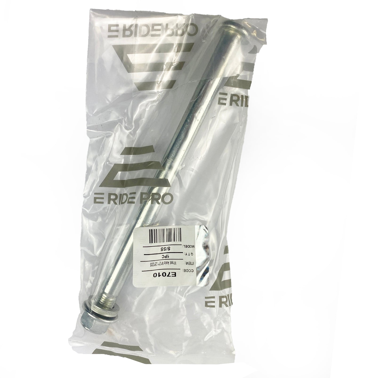 ERIDE PRO LE1 S SS WHEEL SPINDLE AXLE M12x1.25 205mm E7661 E7010