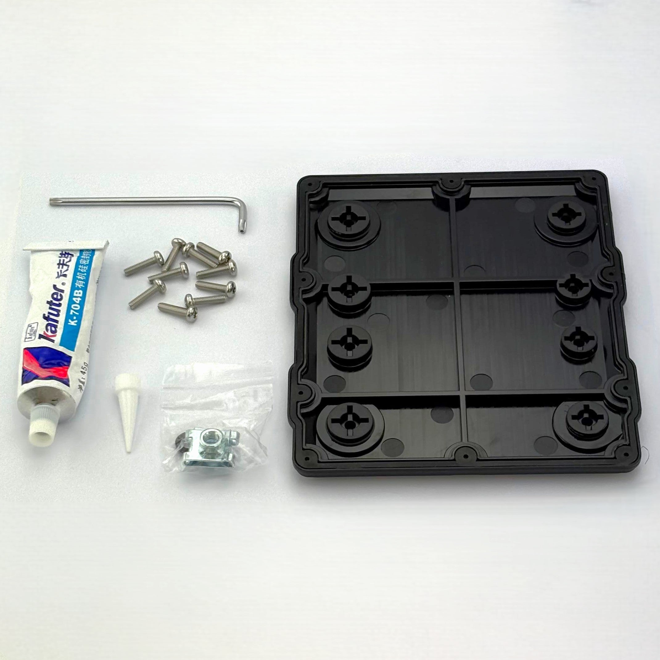 BOTTOM BATTERY PLATE WITH MOUNTING HARDWARE S SS E RIDE PRO
