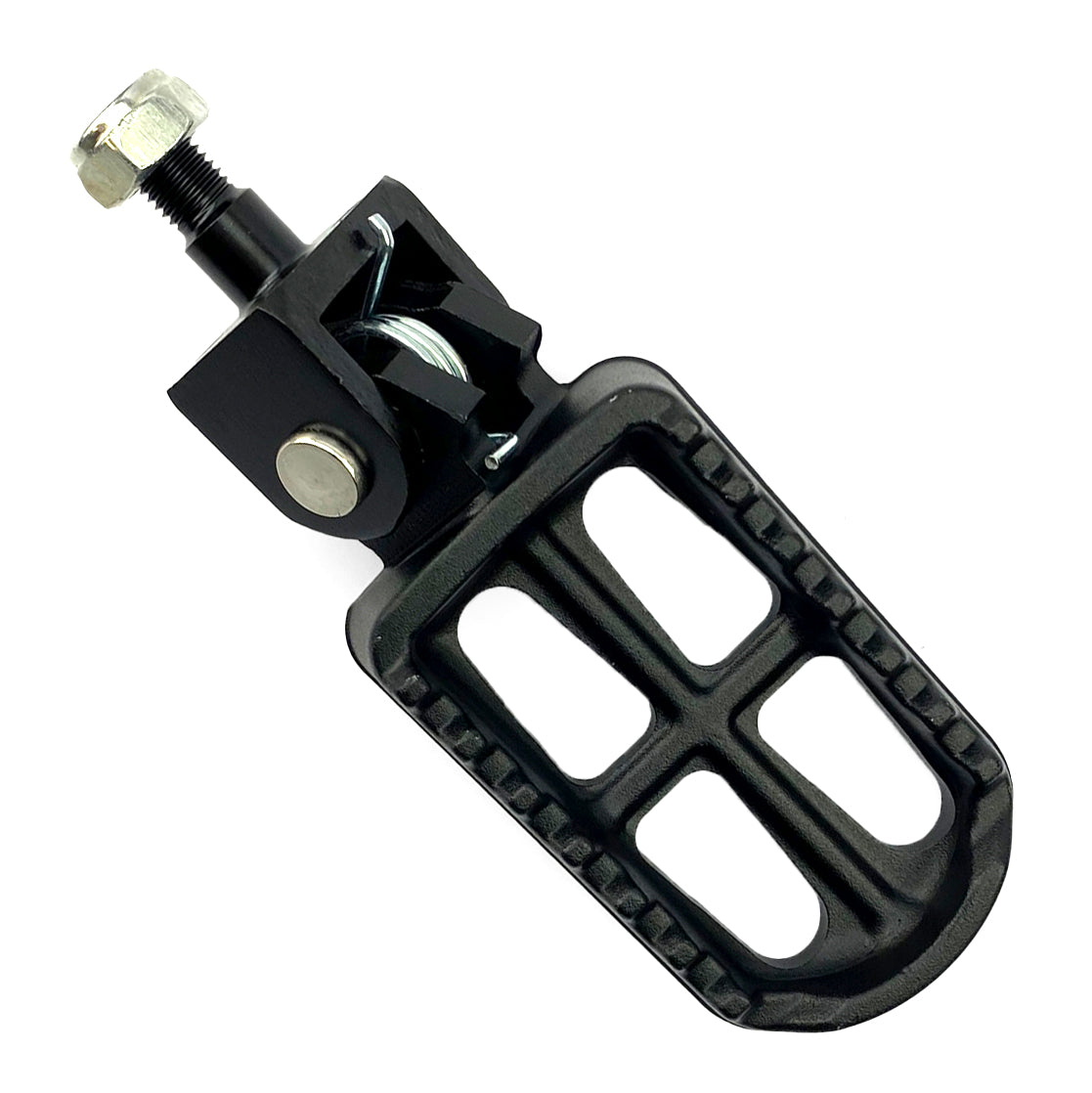 ERIDE PRO LE1 S SS LEFT FOOTPEG ASSEMBLY, WITH BRACKET AND SPRING