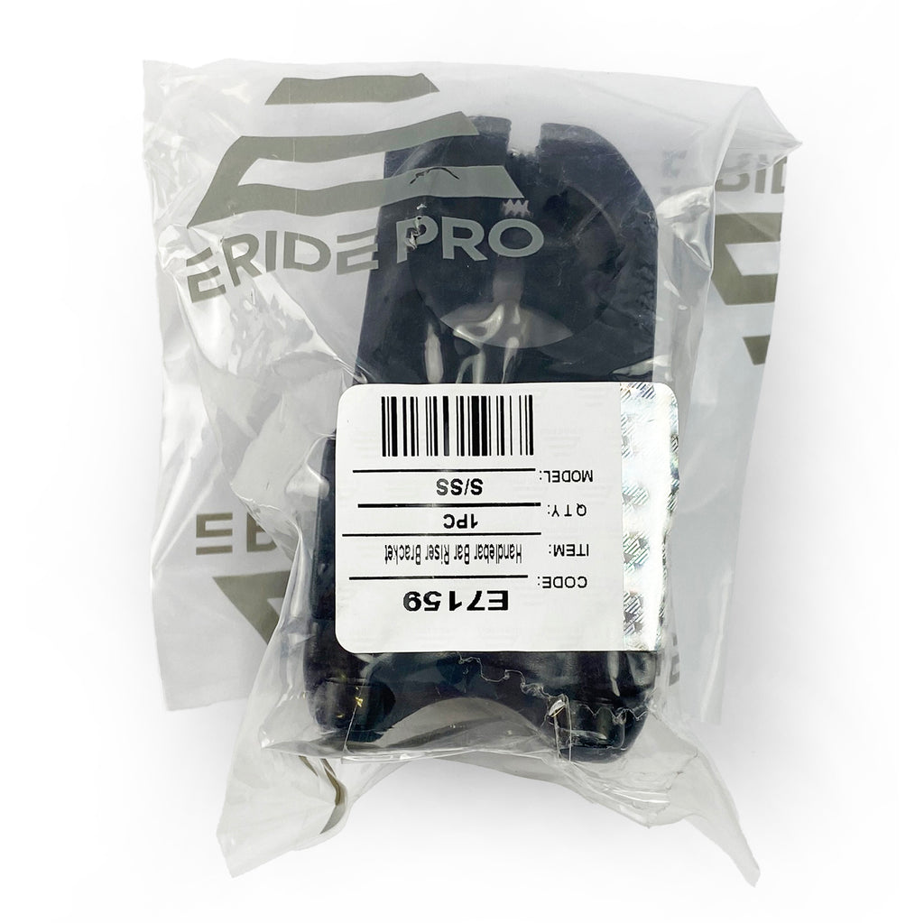 ERIDE PRO LE1 S SS HANDLEBAR RISER, MOUNTS