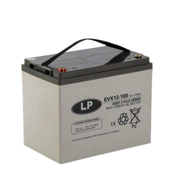 BATTERY LANDPORT 12V 100AH DEEP CYCLE CAMPER CARAVAN INVERTER BATTERY