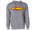 FMF Don Pullover Hoodie - Gunmetal Heather - XL - FA22121902