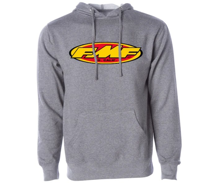 FMF Don Pullover Hoodie - Gunmetal Heather - XL - FA22121902