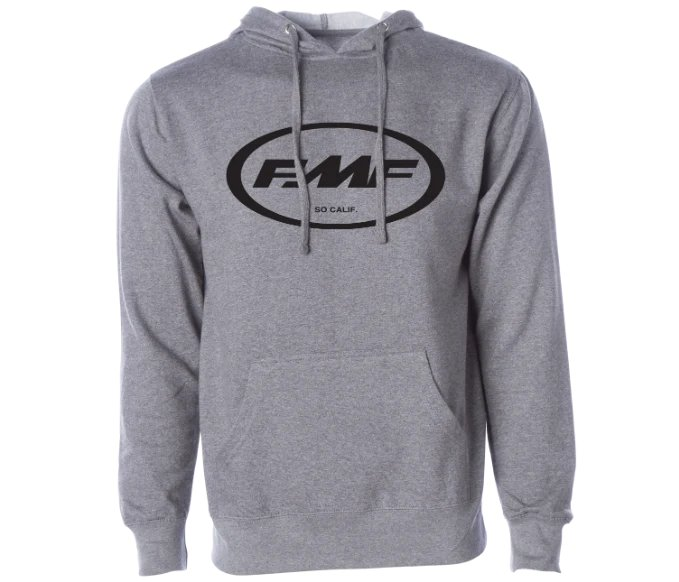 FMF Factory Classic Don Pullover Hoodie - Gunmetal Heather - XL - FA22121903