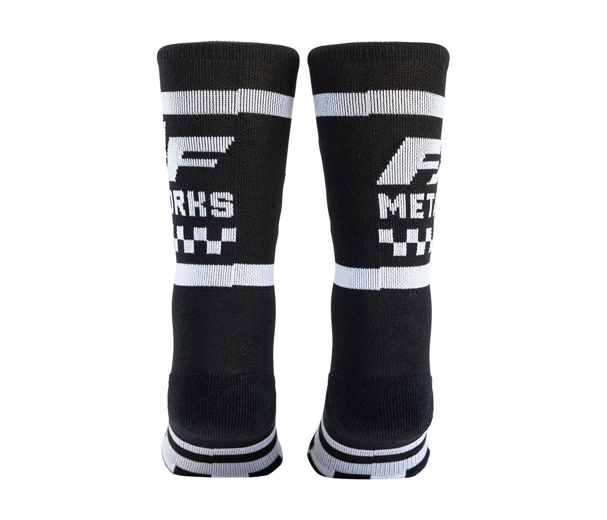 FMF Metal Works Socks - Black - One Size - FA25194900