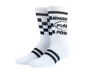 FMF Gnarly Power Socks - White - One Size - FA25194903