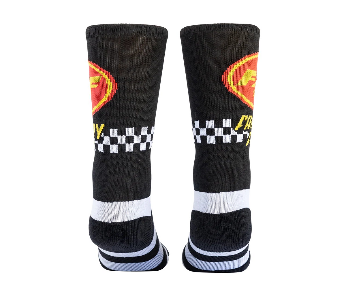 FMF Factory Fast Socks - Black - One Size - FA25194905