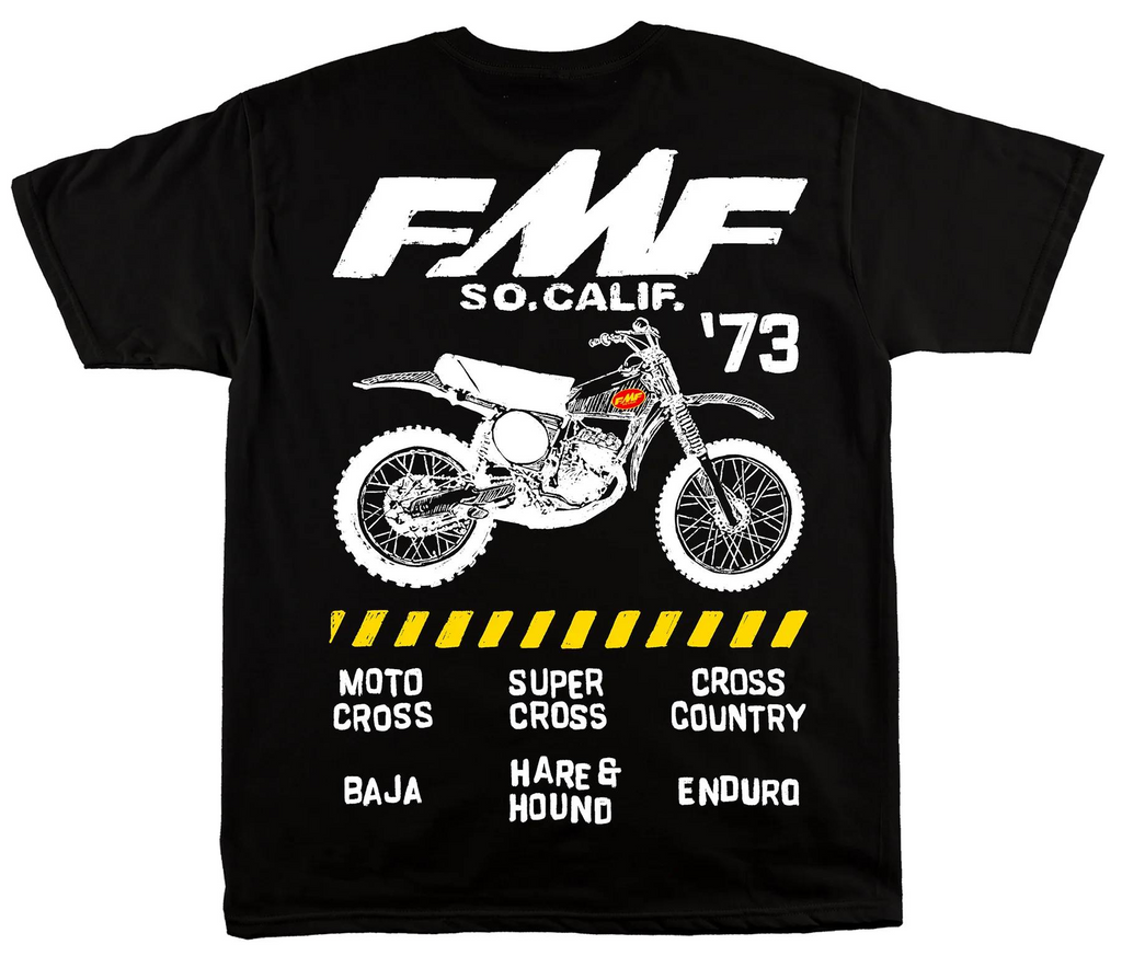 FMF Grit T-Shirt - Black - L - FA26118904