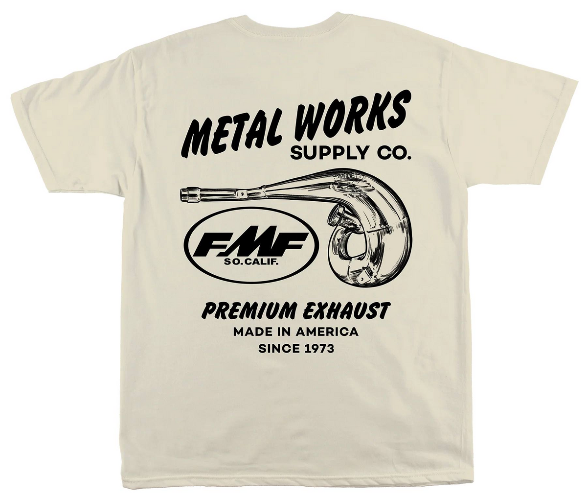 FMF Dirt Road T-Shirt - Natural - L - FA26118905