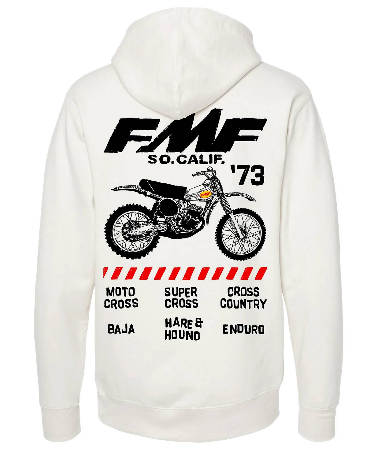 FMF Grit Pullover Hoodie - Bone - L - FA26121900