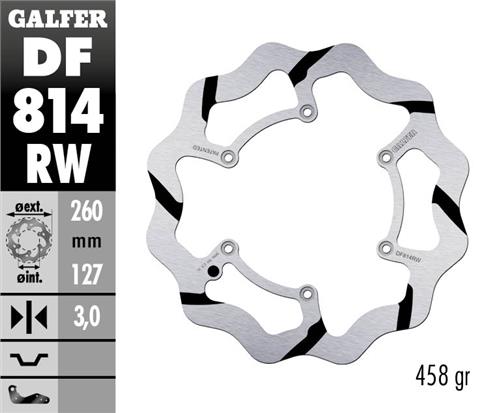 GALFER DISC FRONT BETA RR 2T 2013 - 2025 RR 4T 2015 - 2025