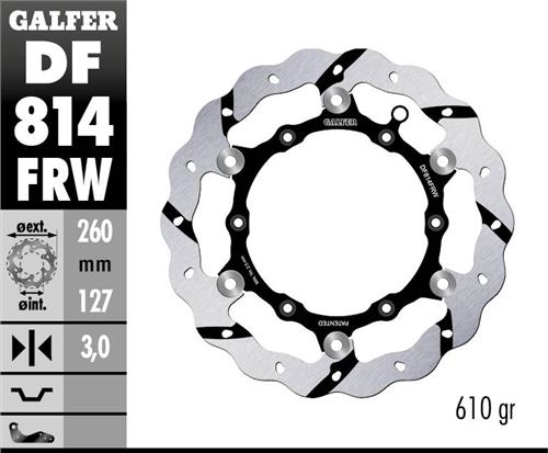 GALFER FRONT DISC BETA RR 2T 2013 - 2022 RR 4T 2015 - 2022