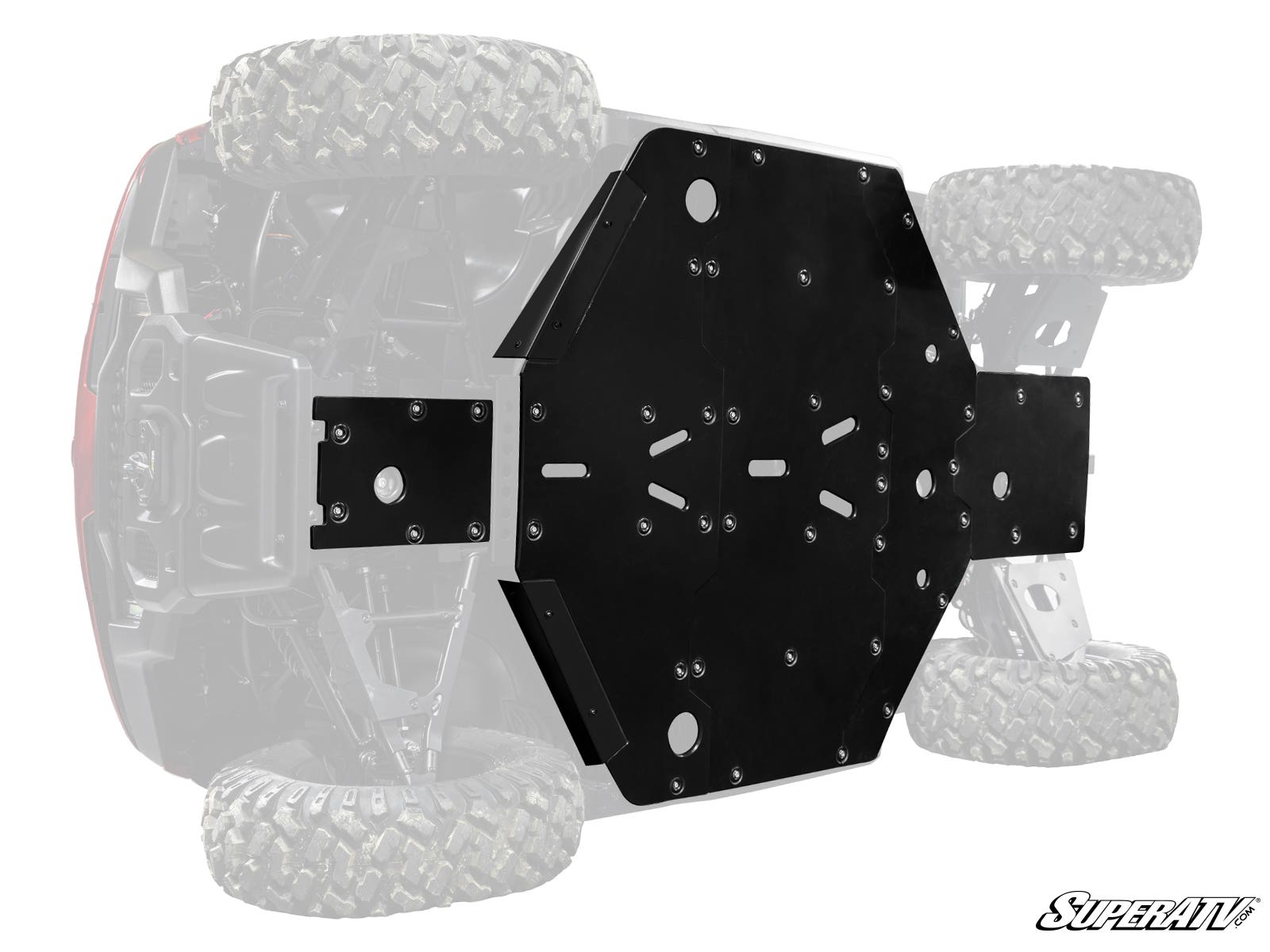 FULL SKID PLATE CF MOTO U10 PRO, FSP-CF-U10