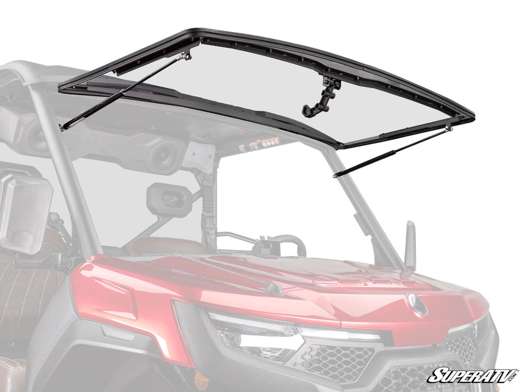 FLIP UP WINDSCREEN POLYCARBONATE CF MOTO UFORCE U10 PRO WINDSHIELD