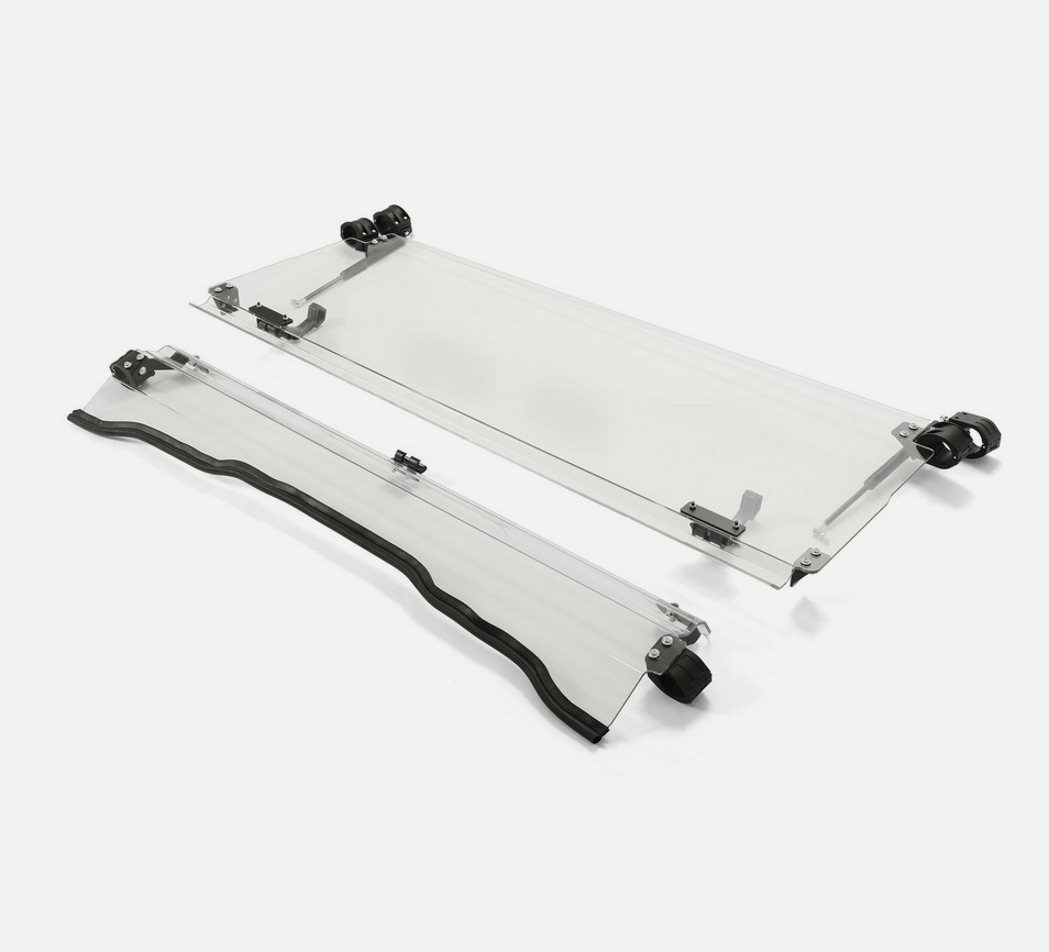 WINDSCREEN FLIP UP POLYCARBONATE KAWASAKI MULE PRO UTV, WINDSHIELD