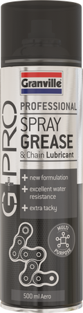 G+Pro Spray Grease & Chain Lubricant 500ml 1081