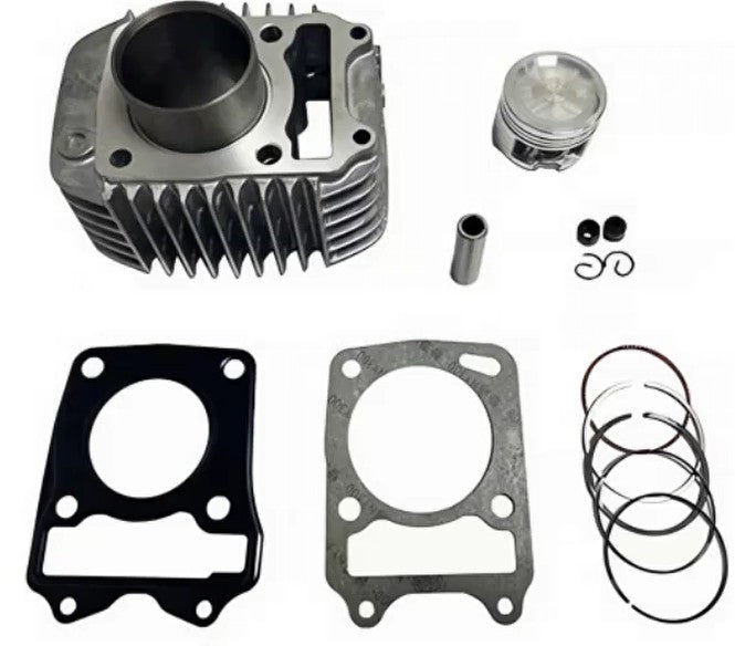 CYLINDER KIT 57.00mm BIG BORE SILVER PISTON RING GASKET TOP END REBUILD KIT 2014-2021 HONDA GROM MSX125