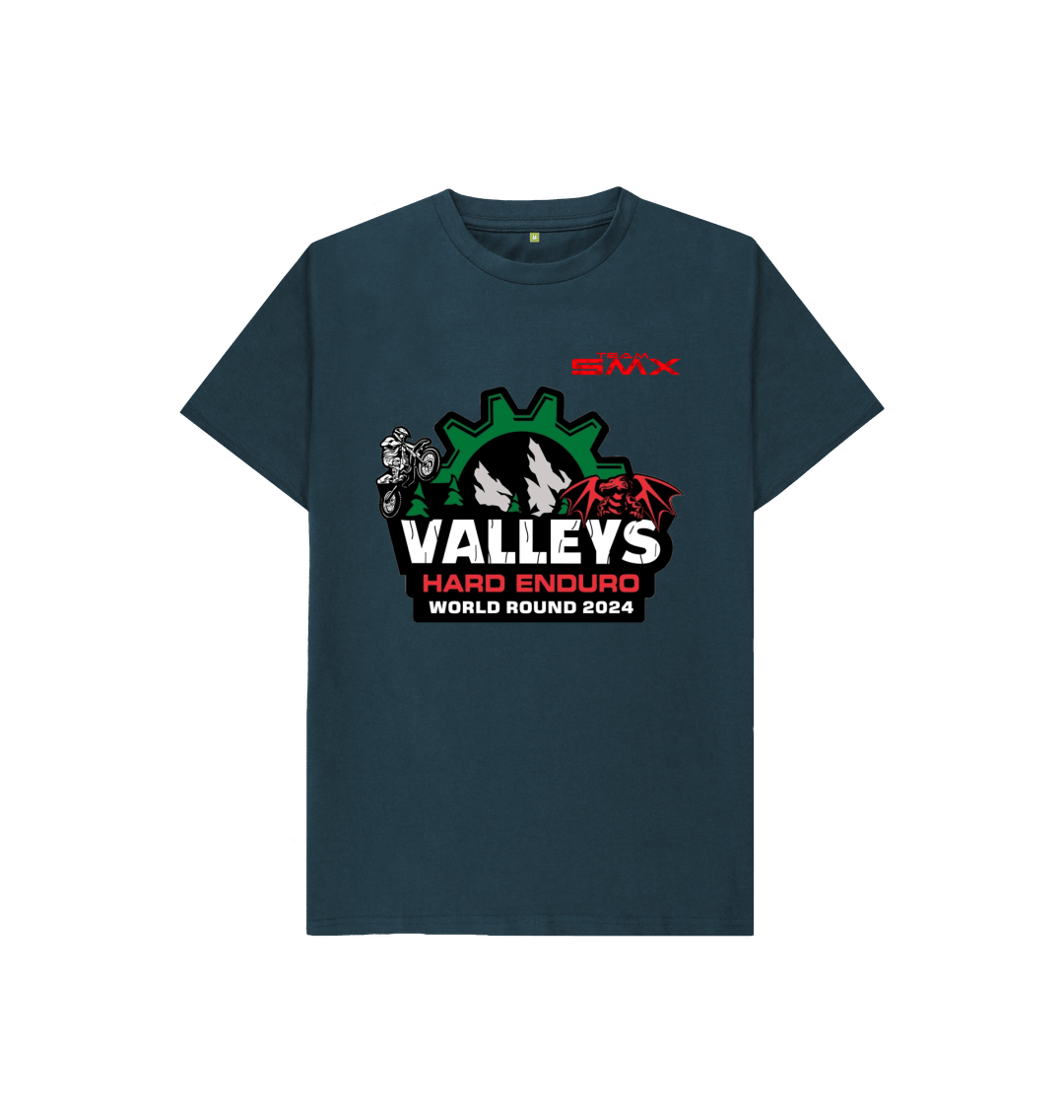 Denim Blue SMX Valleys Tee (Kids)