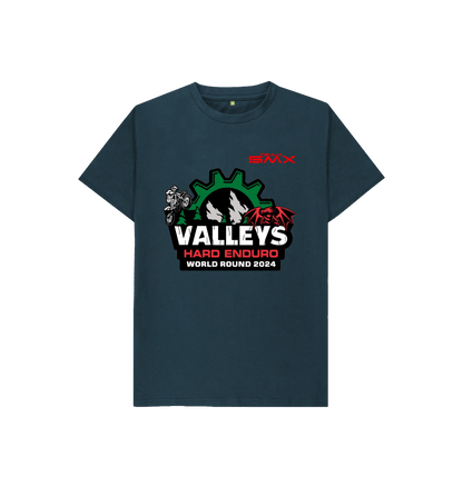 Denim Blue SMX Valleys Tee (Kids)